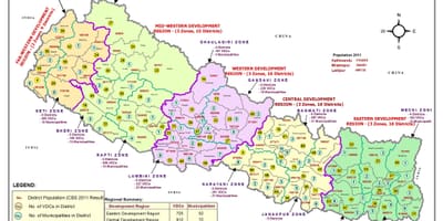 Peta gi nepal