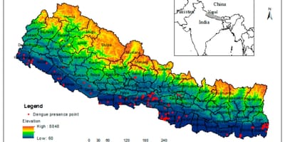 Peta nepal iklim