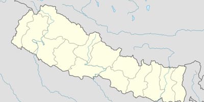 Peta nepal vektor