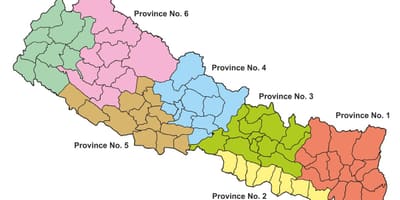 Peta persekutuan nepal