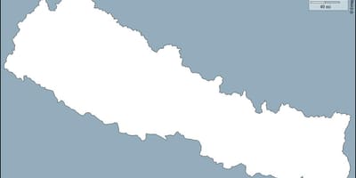 Peta kosong nepal