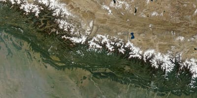 Peta satelit nepal hidup