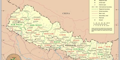 Peta nepal
